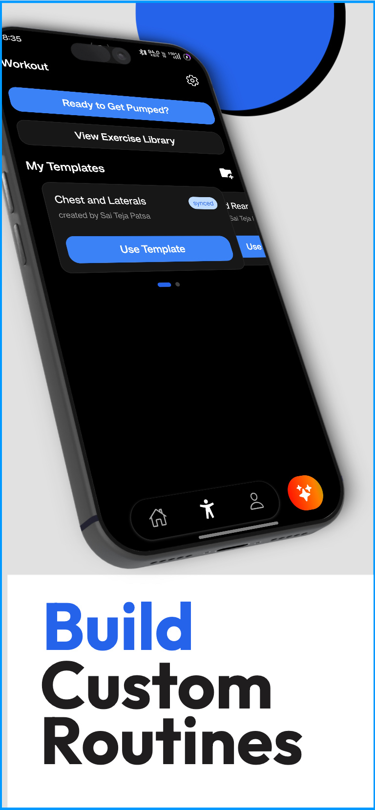 PUMP - Workout Tracker screenshot 2